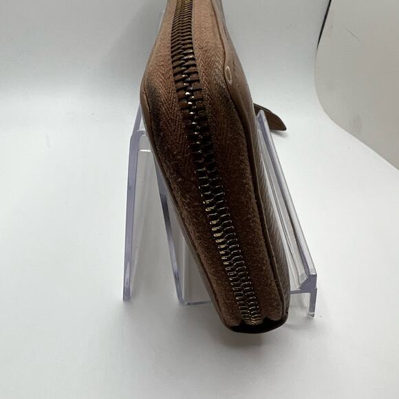 GUC Gucci Tan Leather Wallet - Picture 3 of 9